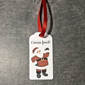 Tag Craciun/ Eticheta Craciun pentru cadouri, Accesorii de Craciun, Cadouri de Craciun, Impachetare cadouri Craciun, Altele, ARTYNOS