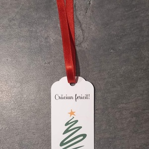 Tag Craciun/ Eticheta Craciun pentru cadouri, Accesorii de Craciun, Cadouri de Craciun, Impachetare cadouri Craciun, Altele, ARTYNOS