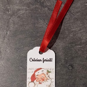 Tag Craciun/ Eticheta Craciun pentru cadouri, Accesorii de Craciun, Cadouri de Craciun, Impachetare cadouri Craciun, Altele, ARTYNOS