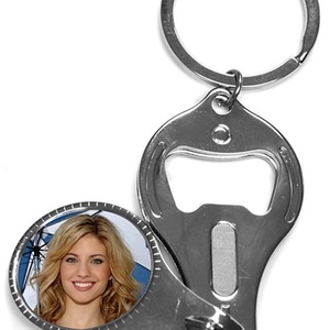 Breloc metalic personalizat - unghiera/desfacator  - casă & stil de viață - accesorii pentru echipamente de bucătărie - flacon, sticlă cu cataramă - Artynos.ro