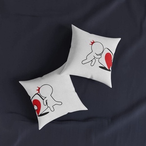 Set 2 Perne personalizate cuplu - Artynos.ro