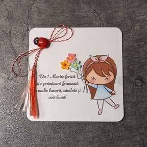 Martisor magnetic personalizat  - Artynos.ro