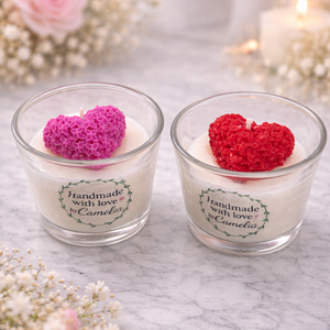 Lumanare Inima delicata 65g - Artynos.ro