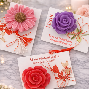 Martisoare parfumate din ceara de soia, Casa & Stil de viata, Lumanari, parfumuri, arome, Ceara parfumata, Lumanare si fabricarea lumanarilor, ARTYNOS