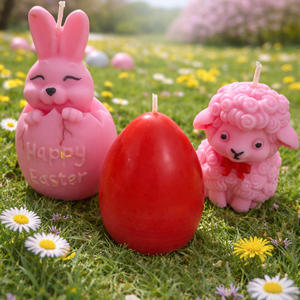 Set 3 lumari parfumate Paste cu aroma florala, Casa & Stil de viata, Lumanari, parfumuri, arome, Lumanari artizanale, , ARTYNOS