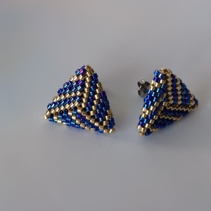 Cercei triunghiulari, Bijuterii, Cercei, Cercei din margele, , ARTYNOS