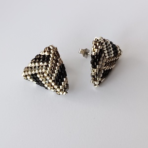 Cercei triunghiulari, Bijuterii, Cercei, Cercei din margele, , ARTYNOS