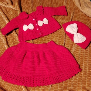 Set crosetat copii 2-3 ani, Imbracaminte si moda, Haine bebelusi si copii, Rochii fetite, Crosetat, Cusatura, ARTYNOS