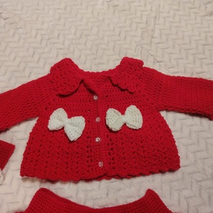 Set crosetat copii 2-3 ani - îmbrăcăminte și modă - haine bebeluși și copii - rochii fetițe - Artynos.ro