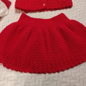 Set crosetat copii 2-3 ani - îmbrăcăminte și modă - haine bebeluși și copii - rochii fetițe - Artynos.ro