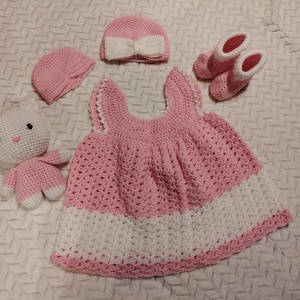 Set crosetat bebelusi, Jucarii si echipamente pentru copii, Daruri de botez, Crosetat, Cusatura, ARTYNOS