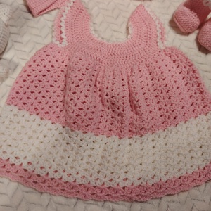 Set crosetat bebelusi - jucării și echipamente pentru copii - daruri de botez - Artynos.ro