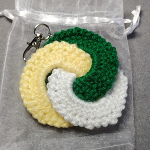 Breloc crosetat - genți și portofele - accesorii genți - breloc - Artynos.ro