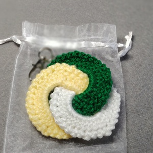 Breloc crosetat - genți și portofele - accesorii genți - breloc - Artynos.ro