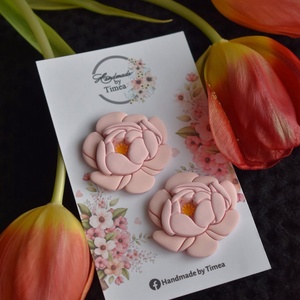 Cercei bujori, Bijuterii, Cercei, Cercei din rasina, Confectionarea bijuteriilor, ARTYNOS