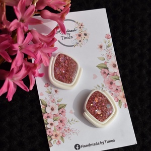 Cercei Sofia, Bijuterii, Cercei, Cercei din rasina, Confectionarea bijuteriilor, ARTYNOS