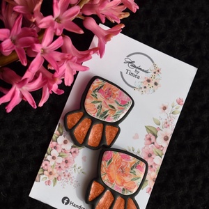 Cercei Grace, Bijuterii, Cercei, Cercei din rasina, Confectionarea bijuteriilor, ARTYNOS