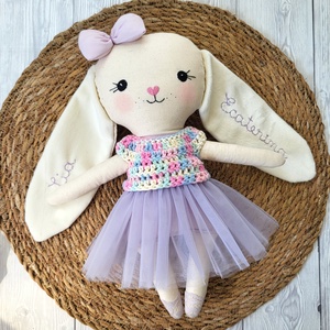 Iepuras cu tutu - jucării și echipamente pentru copii - cadouri baby shower - Artynos.ro