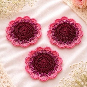 Coastere crosetate - casă & stil de viață - echipamente de bucătărie - accesorii de servire - coastere - Artynos.ro