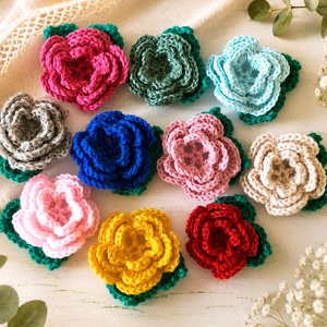 Aplicatii / flori, Accessorii si unelte, Accesorii decorative, Alte accesorii, Crosetat, ARTYNOS