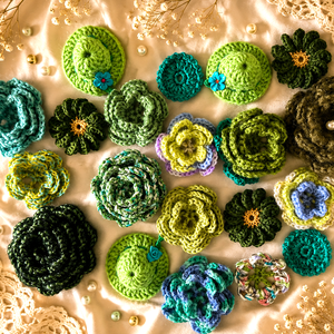 Lot aplicatii crosetate - accessorii și unelte - accesorii decorative - alte accesorii - Artynos.ro