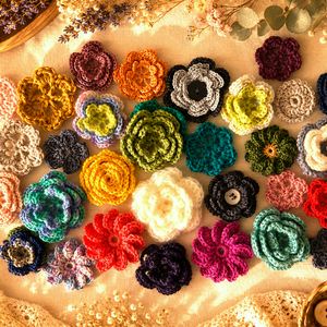Lot aplicatii crosetate - accessorii și unelte - accesorii decorative - alte accesorii - Artynos.ro
