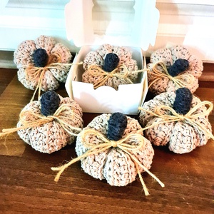 Dovlecei crosetati , Casa & Stil de viata, Decoratiuni de casa, Halloween - tot ce ai nevoie de o petrecere!, Dovleac de Halloween, Crosetat, Cusatura, ARTYNOS