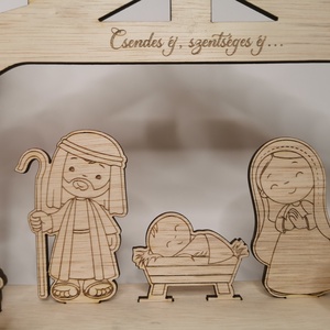 Sceneta nașterea Domnului  - accesorii de crăciun - decorațiuni de crăciun de casă - decorațiuni pentru casă de crăciun - Artynos.ro