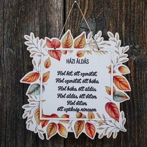 Binecuvantarea casei , Casa & Stil de viata, Decoratiuni de casa, Picturi murale, Arta de perete din lemn, Prelucrarea lemnului, ARTYNOS