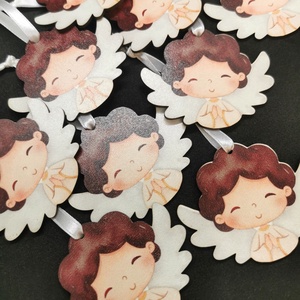 Ornament Craciun ingeras, Craciun, Decoratiuni de Craciun de casa, Figurine pentru pomul de Craciun, Prelucrarea lemnului, ARTYNOS