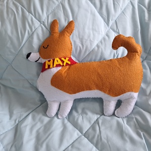 Jucărie sau decorațiune cățel Corgi - jucării și echipamente pentru copii - plușuri - câine de pluș - Artynos.ro
