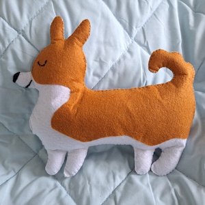 Jucărie sau decorațiune cățel Corgi - jucării și echipamente pentru copii - plușuri - câine de pluș - Artynos.ro