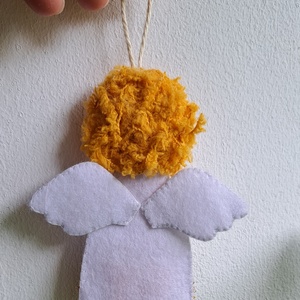 Îngeraș decorațiune pentru brad - accesorii de crăciun - decorațiuni de crăciun de casă - decorațiuni pentru pomul de crăciun - Artynos.ro