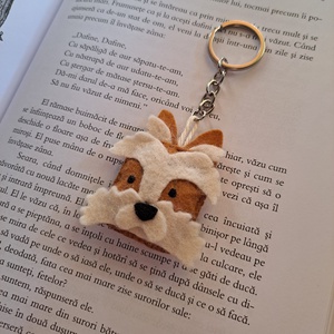 Breloc Yorki Yorkshire Terrier - geantă și husă - accesorii genți - breloc - Artynos.ro
