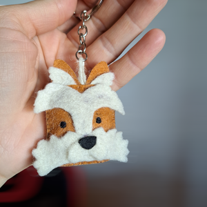Breloc Yorki Yorkshire Terrier, Geantă și husă, Accesorii genți, Breloc, Cusătură, ARTYNOS