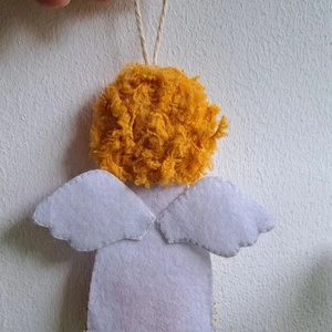 Decorațiune îngeraș pentru Crăciun - crăciun - decorațiuni de crăciun de casă - figurine pentru pomul de crăciun - Artynos.ro