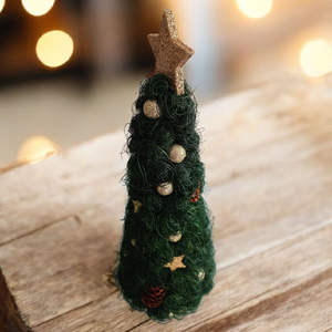 Decorațiune Crăciun brăduț împodobit - crăciun - decorațiuni de crăciun de casă - pom de crăciun  - Artynos.ro