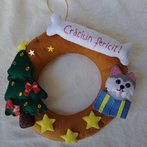 Coronita decoratiune Craciun - Artynos.ro