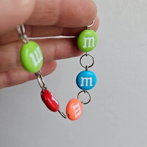 Brățară cu bombonele colorate - bijuterii - brățări - brățări din mărgele - Artynos.ro