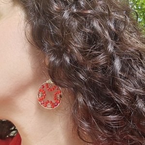 Cercei boemi cu mărgele - bijuterii - cercei - cercei din mărgele - Artynos.ro