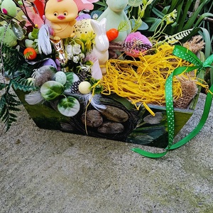 Coșuleț vesel! - casă & stil de viață - accesorii pentru decorat casa - decorațiuni cu tematică spirituală - fossil, rocă, mineral - Artynos.ro