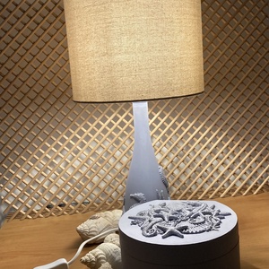 Veioza unicat de inspiratie marina - casă & stil de viață - lămpi și corpuri de iluminat - lampă de masă - Artynos.ro