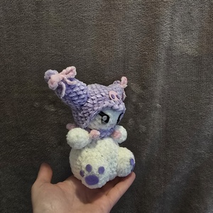 Kuromi jucarie crosetata handmade - jucării și echipamente pentru copii - plușuri - Artynos.ro
