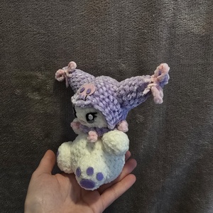 Kuromi jucarie crosetata handmade - jucării și echipamente pentru copii - plușuri - Artynos.ro
