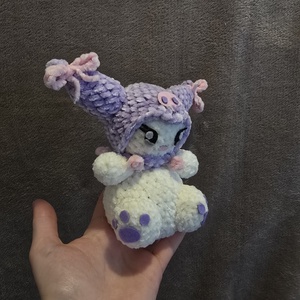 Kuromi jucarie crosetata handmade - jucării și echipamente pentru copii - plușuri - Artynos.ro