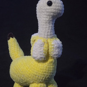 Jucarie crosetata dinozaur banana - Artynos.ro
