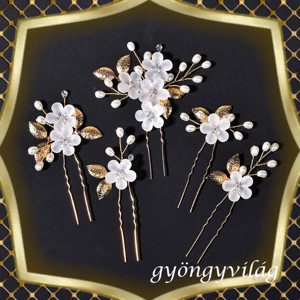Bijuterii, ornamente de par, catarame de par: nunta, mireasa, ornamente de par casual, ES-H-SZ15A set de 5, , , ARTYNOS