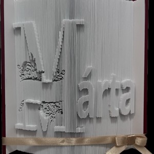 Renumita sculptura de carte unica, Casa & Stil de viata, Accesorii pentru decorat casa, Decoratiuni de masa si decoratiuni pentru rafturi , Sculptura de carte, carte pliata, , ARTYNOS