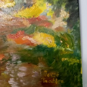 Drum prin pădure � pictură -  - Artynos.ro
