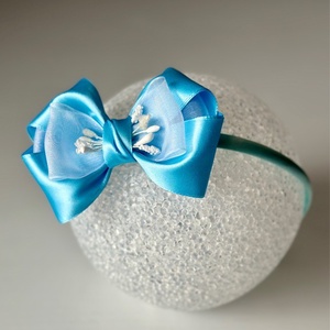 Bentita handmade cu funda din satin - îmbrăcăminte și modă - accesorii păr - accesorii de păr - Artynos.ro